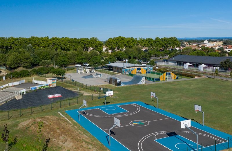 la plaine des sports de Mauguio